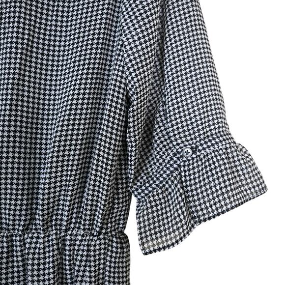 Banana Republic Womens M 3/4 Sleeve Tie Neck Dress with Pockets NEW - Picture 6 of 10